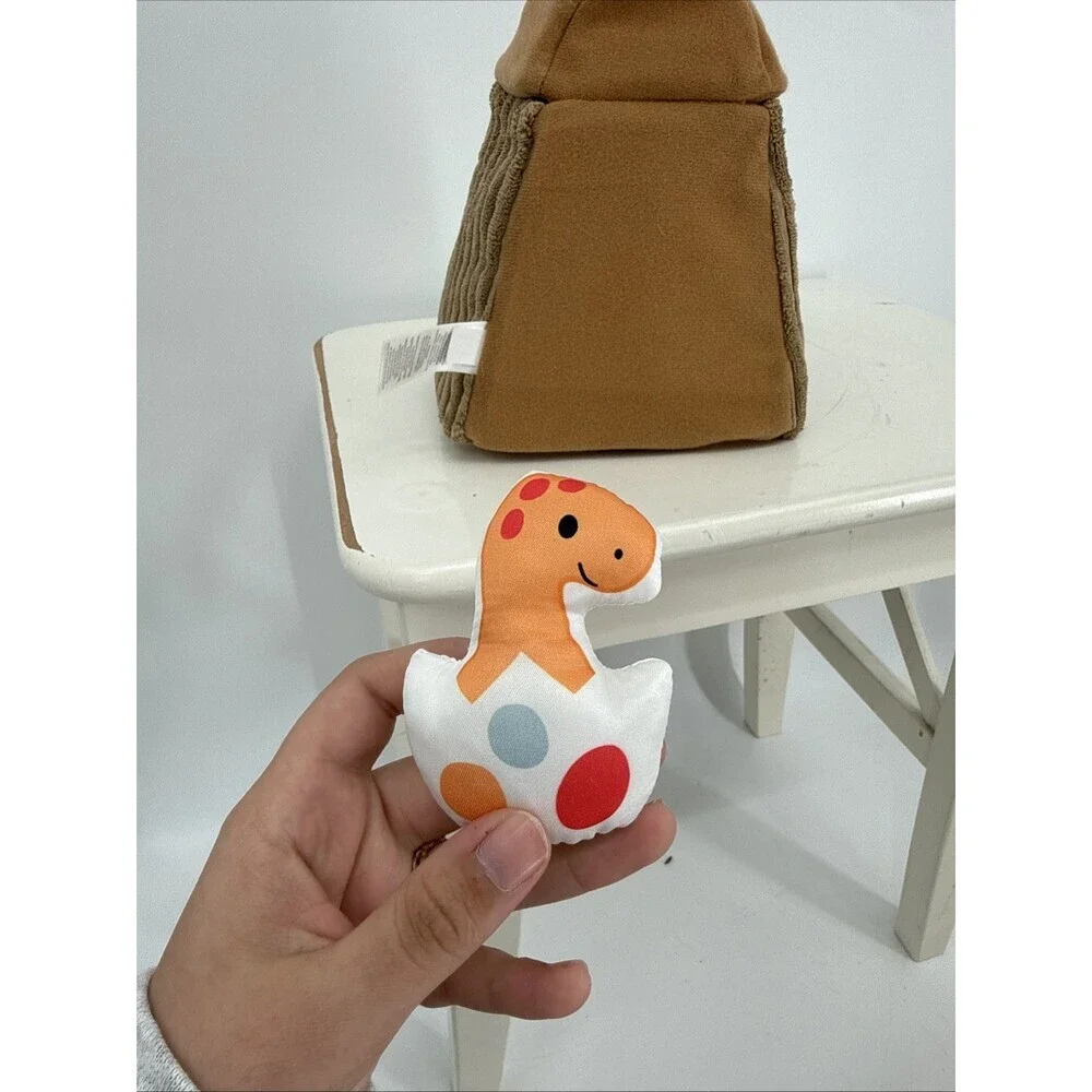 Carters Baby Volcano Plush Play Set With Small Plush Dinosaurs Pretend Preschool